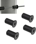 4 Pack 3/4 Inch Starlink Cable Grommets Silicone Wall Pass Through Kit For Clean Cable Routing And Clutter-free Setup With High Durability black silicone grommets