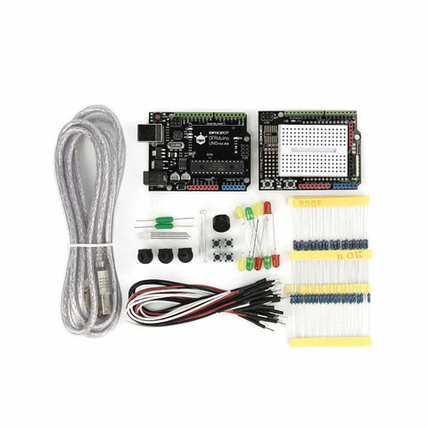 All In One Beginner Electronics Kit With UNO R3 Board For Arduino IDE Learners 83 Labeled Components 12 Step By Step Tutorials