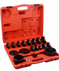Front Wheel Drive Bearing Removal Tool Set With Press Kit And Adapters in red case