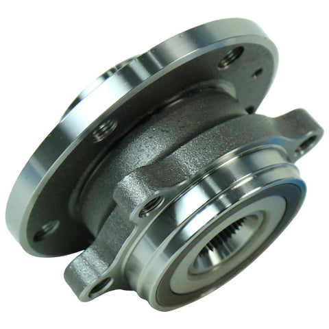 Front Wheel Bearing And Hub Assembly 513253 For Audi And VW With ABS Direct Fit, steel construction, close-up view
