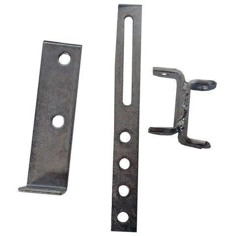 Hassle Free Bolt On Alternator Conversion Kit For Vintage Ford And New Holland Tractors, hardware parts including metal brackets.