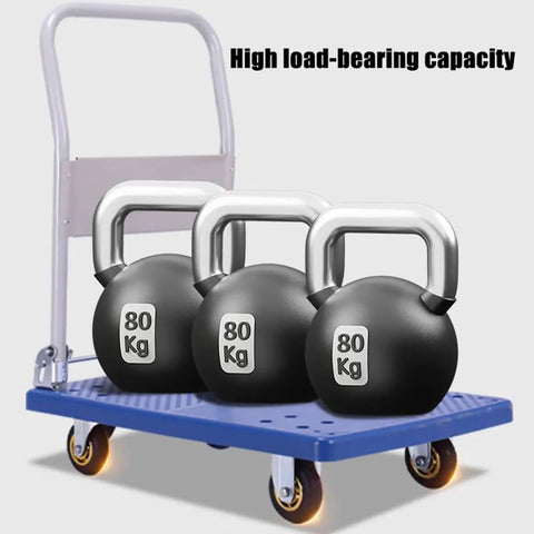 Four Pack Heavy Duty Furniture Castor Wheels Six Eight Or Ten Inch Silent Rubber Caster With Killer Antislip Tread And Heavy Gauge Steel Base For Smooth As Silk Rolls on a cart with weights.