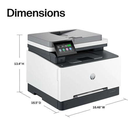 Color LaserJet Pro MFP 3301fdw Wireless All In One Color Printer For The Office With Scanner Copier Fax ADF And Duplex Printing