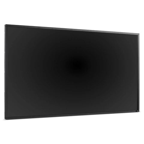 32 Inch LED Digital Signage Display Packing Crisp 1080P Punch And Micro Narrow Bezel For Seamless Video Wall Swaps side view of black monitor