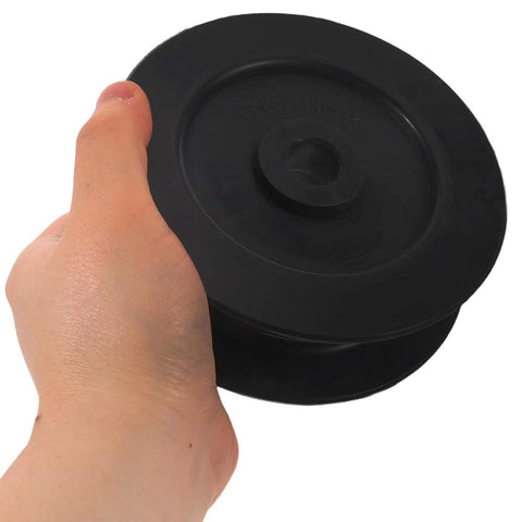 Pro Grade Heavy Duty Forklift Pulley Replacement With Dual Groove Wheel Hydraulic Hose Roller And Gate Roller For Fork Truck Maintenance black plastic pulley in hand
