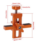 Adjustable Cabinet Door Positioning Tool And Mounting Jig For Frameless And Face Frame Cabinets Aluminum Alloy Construction