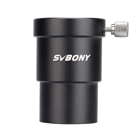1.25 Inch Telescope Extension Tube Adapter With 34mm Optical Length For Eyepieces And 1.25 Inch Filters in black aluminum