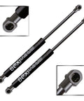 Heavy Duty Trunk Lift Support Struts Pair For Infiniti M30 1991 Through 1992 Coupe Convertible Gas Shock Dampers showing detailed ends and shafts.