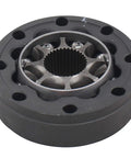 Jeep Wrangler Driveshaft CV Joint Repair Kit 07-16 Beef Up Your Ride With OE Reference Parts For Rebuilding Propshaft And U Joint Durable Replacement Set For A Smooth Power Quiet Ride, black CV joint close-up