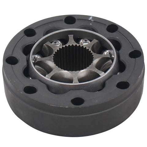 Jeep Wrangler Driveshaft CV Joint Repair Kit 07-16 Beef Up Your Ride With OE Reference Parts For Rebuilding Propshaft And U Joint Durable Replacement Set For A Smooth Power Quiet Ride, black CV joint close-up