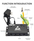 Dual ESD Wrist Strap Monitor And Tester With Online Grounding Status Alarm, Anti Static Wristband Monitor with power supply