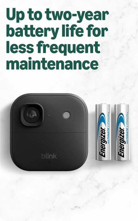 Top Tier Wireless Home Security Bundle With Crisp 2K Plus Outdoor Camera And Reliable Video Doorbell Featuring Hella Long Battery Life and Energizer batteries.