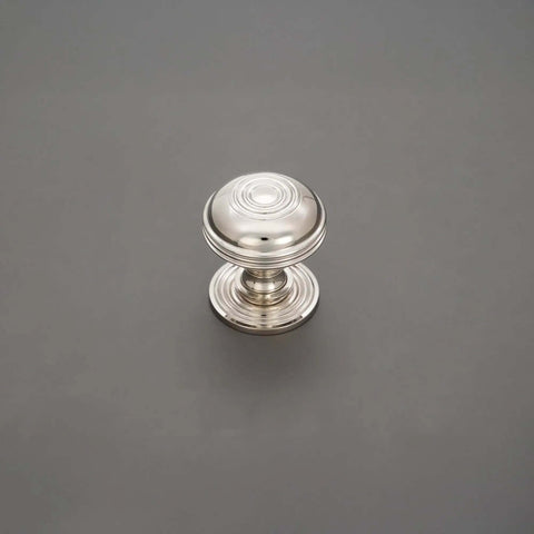 Solid Brass Beehive Cabinet Knob Set In Nickel Finish For Drawers And Cabinets Old Style Bloxwich Drawer Pulls Preston Large Size