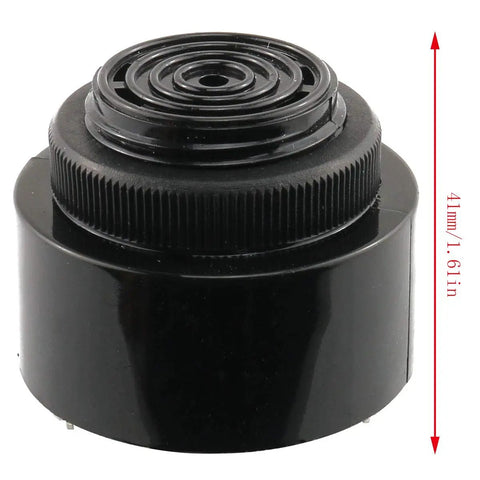 Tough As Nails 24V DC Piezo Buzzer Alarm Sounder Emitting Persistent Continuous Beep Signal Screw Terminal Mount Built For Zero Hassle Industrial Fixes Or Straight Up Diy Hobby Projects Ready Now