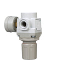 SAR300 N03BG 3/8 Inch NPT Air Pressure Regulator With Gauge And Bracket Relieving Type 0 To 150 PSI Max 250 PSI 105 SCFM