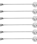 Six Pack Heavy Duty Cabinet Door Lift Supports For Kitchen Cabinets Drop Down Hinges Quiet Close Dampers Easy Install Iron Lift Rods For Large Cupboards, displayed horizontally