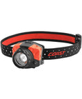FL85 615 Lumen Dual Color Pure Beam Focusing LED Headlamp With Twist Focus Hinged Beam Adjustment on reflective strap