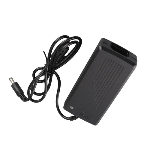 12V 4A Power Supply Adapter Durable DC Converter for LED Displays and Industrial Automation Gotta Be Tough and Reliable Plug And Play Solution for Everyday Use, black PE housing with cable and plug