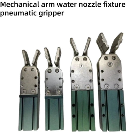 Heavy Duty Mechanical Arm Fixture With Pneumatic Gripper And Water Nozzle Gripper Cylinder For 1615S 1615D 2015S L 2015D
