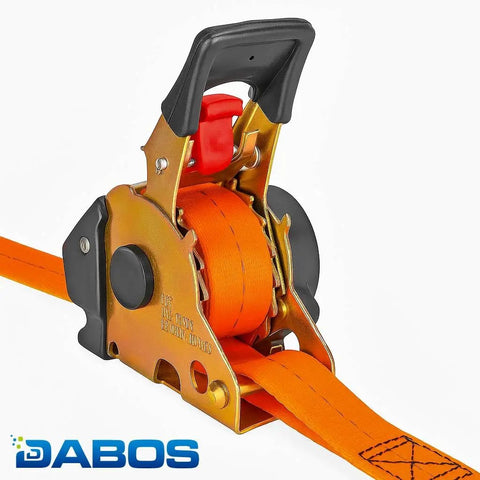 Heavy Duty Retractable Tie Down Straps Bulk 640 Count Two Pallets with zinc coated s hooks on steel ratchet lock for cargo securing.