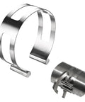 Beefy 3 Inch Stainless Steel Exhaust Clamp For Welding And Exhaust Pipe Repair Universal Fit Rust Resistant 304 Grade