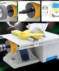 Rock Polishing Buffer Machine For DIY Jewelry And Craft Lovers 750W 110V Mini Table Saw with detachable 100 cm shaft