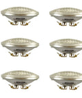 Led PAR36 9W 12V Warm White Outdoor Landscape Lights Pack Of 6, Energy Efficient, IP65 Water Resistant, side view
