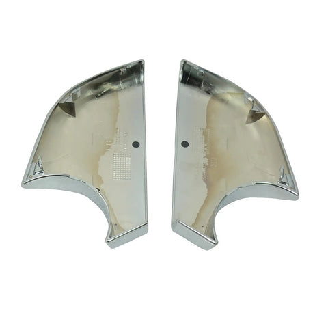 Top Shelf Chrome Rearview Mirror Base Cover Trim Fits Tesla Model 3 2017-2021 Fresh Lower Side Wing Mirror Caps 1 Pair LH RH chrome caps
