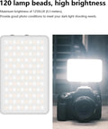 Pocket RGB Video Light With Built In 3100mAh Battery 360 Full Color Options And 20 Effects Bi Color To RGB LED Panel on camera