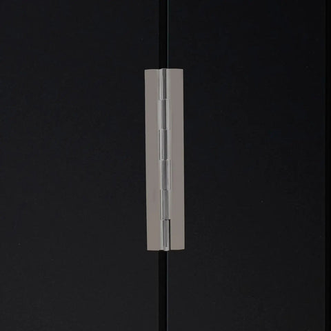 Self-Adhesive Acrylic Folding Hinge For Jewelry Boxes And Cabinets No-Drill No-Screw Mini Box Hinge in metallic finish