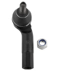 2-Pc Front Outer Tie Rod End Link Set For VW Beetle 1998-2010, Golf 1999-2005, 2006, Golf City 2007-2010, Jetta 1999-2004, 2005-2006, Jetta City 2007-2009, Replacement Steering Linkage, Heavy Duty Steel, Smooth Handling close-up with lock nut