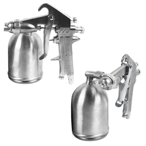 Grind Out Pro Level Coats Without The Headache Using This Heavy Duty Pneumatic Paint Sprayer with aluminum body and fine mist nozzle.