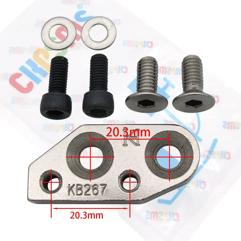 Adapter Bracket Kit 1 Set Easy Install For Durkopp Adler 267 268 269 And Consew 206RB5 Industrial Sewing Machine Includes Mounting Bracket