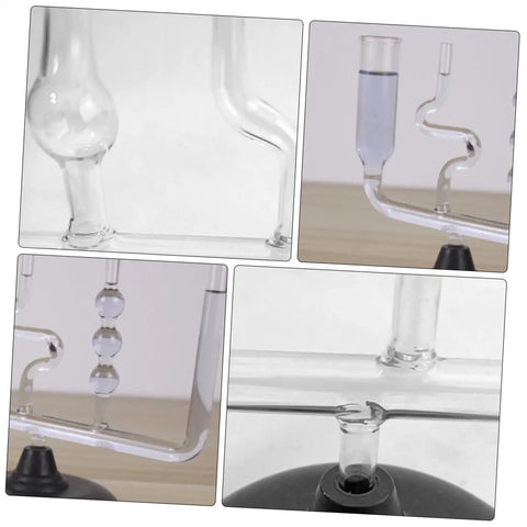 Glass apparatus details for Physics Experiment Equipment Mechanics Kit For Classroom Lab Science Teaching Hands On Demonstration Set.
