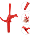 Red Pro Grade Fencing Foil Epee Handle Replacement Grip With Conductive Wire Stainless Steel Blade for easy Adult Foil Training