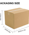 Packaging dimensions of Cordless Electric Rivet Nut Gun Built Like A Boss: 36cm x 33cm x 11cm cardboard box.