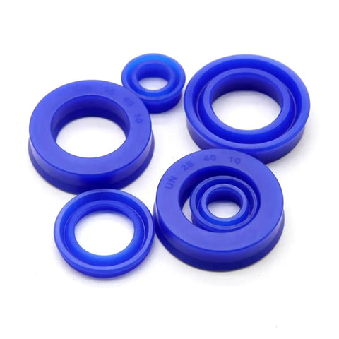 Premium Badass 5pcs ID 20 to 30 mm Durable Polyurethane Hydraulic Cylinder Oil Sealing Gaskets For UN Type And Radial Shaft Mechanical Seal 25X43X6mm Heavy Duty Kickass Style Keeps It Tight So You Will Not Forget Buying These Seals Right Now, blue hydraulic seals