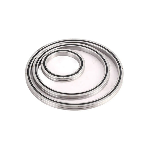 Ultra-Thin Precision Cross Roller Bearings For Robot Joint Applications Featuring Deep-Groove Ball Design with various sizes.