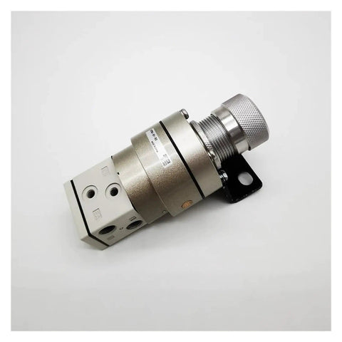 Heavy Duty Dual Pressure Control Regulating Valve With Built In Logic And Precision Balancing For Punching Machines, side view.