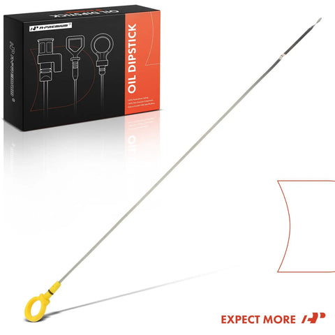 V6 3.6L Engine Oil Dipstick For Dodge Grand Caravan 2011 To 2019, Chrysler Town And Country 2011 To 2016, Ram CV 2012 To 2015, Measuring Rod Dip Stick With Reference Numbers 921-122 5184013AI 921122 shown with packaging