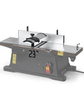 Six Inch Benchtop Jointer With 15 Amp Motor And 12000 Rpm For Slick Cuts Adjustable Fence Up To One Eighth Inch Depth Hss Blades Rock Solid Woodworking Table Jointer Kit with a 23 inch table.