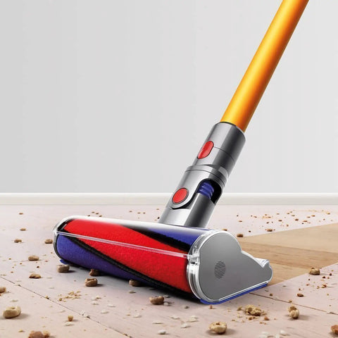 Soft Roller Turbine Floor Tool for V8 Vacuum Cleaners Marble Purple Low Noise 0 Decibels cleaning floor with debris