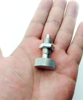 Two Pack Retractable Spring Plungers M16x2 Stainless Steel Lockout Handle Quick Release Pins With Knurled Grips For Industrial Equipment