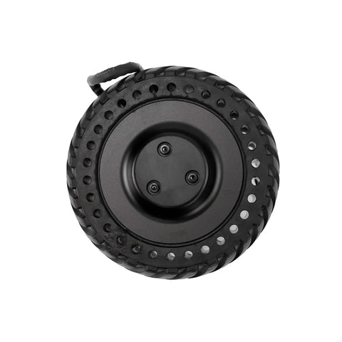 Top view of Plug And Play Compact Direct Drive Hub Motor For AGV With Integrated FOC Servo And 4096 Line Encoder 102mm Wheel