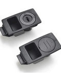 Black Cabinet Door Lock And Drawer Latch Retractable Spring Loaded Panel Lock Built To Last Heavy Duty Security Hardware