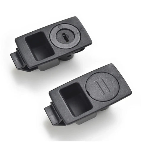 Black Cabinet Door Lock And Drawer Latch Retractable Spring Loaded Panel Lock Built To Last Heavy Duty Security Hardware