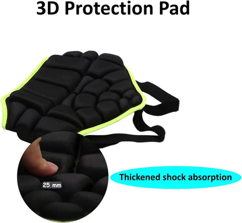 Kids Protective Butt Pad For Extreme Sports Hip Pad For Skating Roller Hockey And Snowboarding Adjustable Youth Shorts