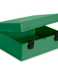 Beefy Outdoor Junction Box Waterproof IP65 Enclosure With Hinged Green Panel Cover Extra Large ABS Plastic Weatherproof Electrical Box