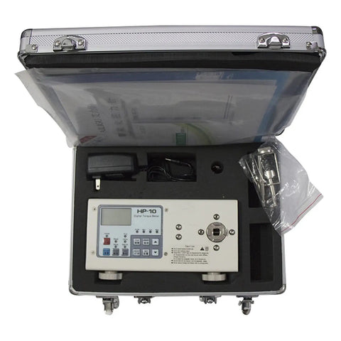 High Precision Digital Torque Meter Gauge For Electric Screwdriver Wrench Testing. Automated Peak Hold Function With Rs232 Usb Data Interface And Low Power Sparing Design. Ideal For Professional Industrial And Garden Hardware Quality Control Checks.