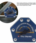 Top Tier Marhynchus Magnetic Welding Locator With Switchable Locking Magnet For Steel Plate And Pipe Positioning at 30 45 Degrees with gauge